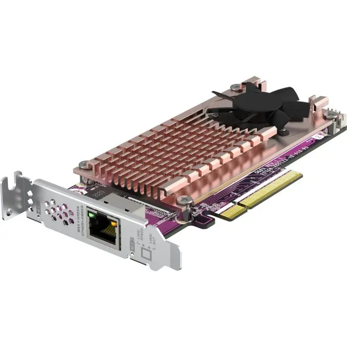 QNAP QM2-2P10G1TB 2x M.2 NVMe, 10GbE LAN card