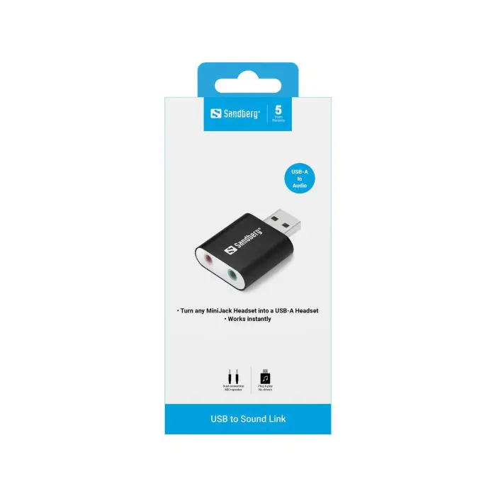 Sandberg USB to Sound Link adapter