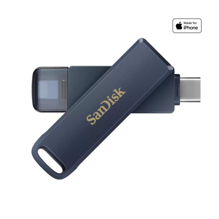 SanDisk 256GB Phone Drive for iPhone USB-C/Lightning USB ključ