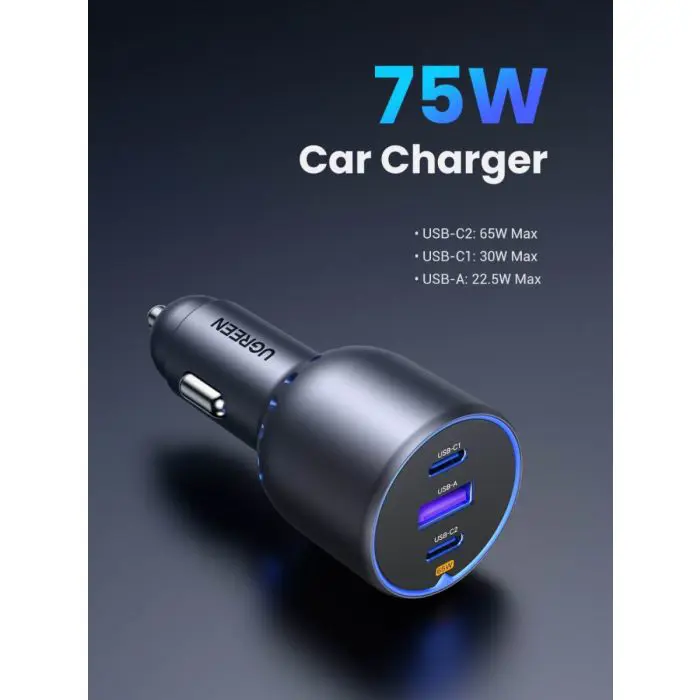 ugreen-75w-3-portni-avtomobilski-polnilec-86267-e0018744.webp