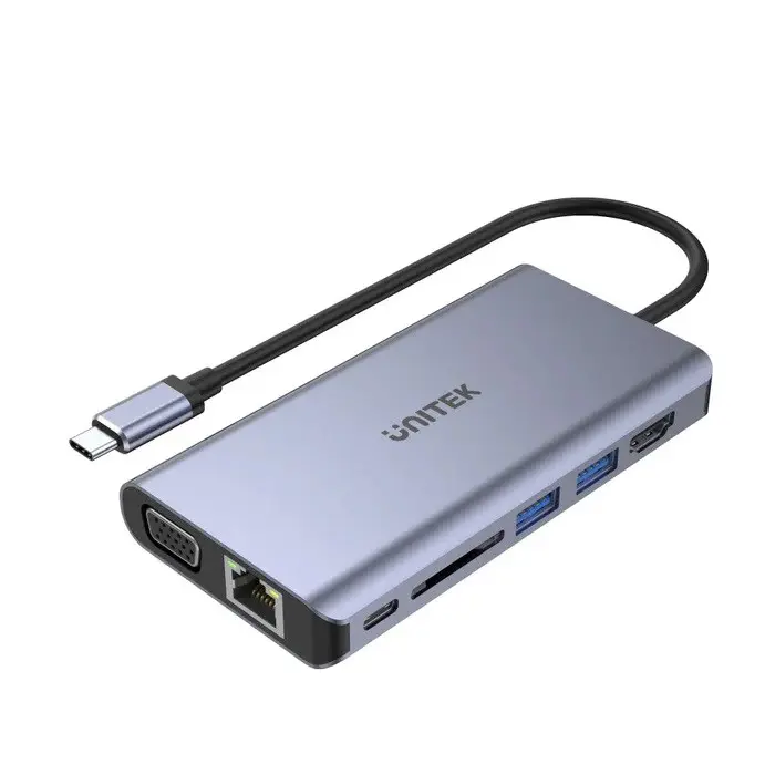 unitek-d1019b-usb-c-hub-8w1-usb-c-31-pd-100w-d1019b-58559-perutkhub0064.webp