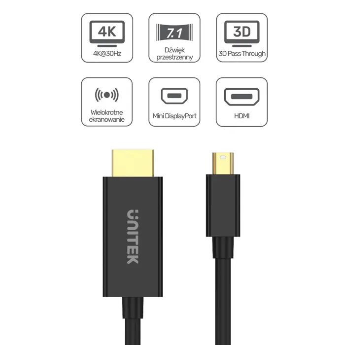 unitek-v1152a-adapter-minidp-hdmi-4k-30hz-cable-2m-58749-kbautkada0046.webp