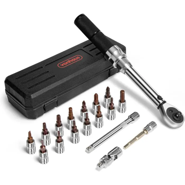 VonHaus 19-piece hand tool set for bicycles