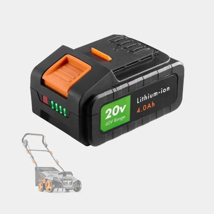 VonHaus Baterija 20V - litij-ionska baterija 4Ah 2x20V