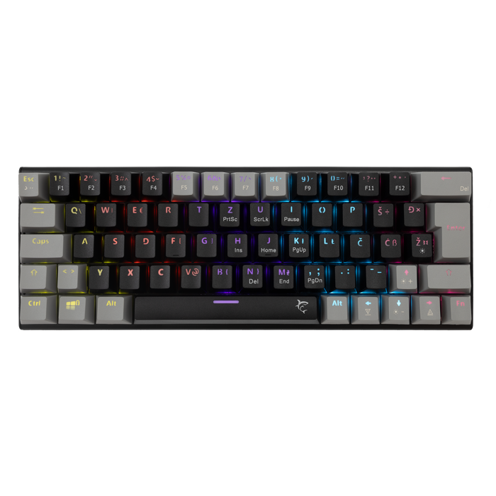WHITE SHARK gaming tipkovnica GK-002121V2 WAKIZASHI-2 crno siva pl.sw US
