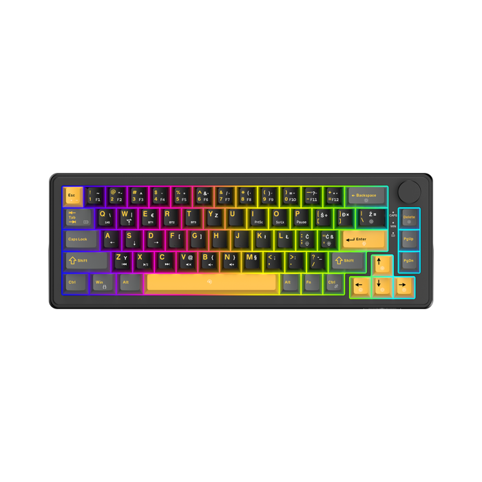 WHITE SHARK PL tipkovnica GK-009152 EXCALIBUR-M HR crna