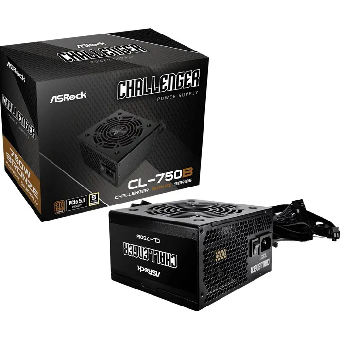 Napajanje ASRock CHALLENGER 750W 80 Plus Bronze