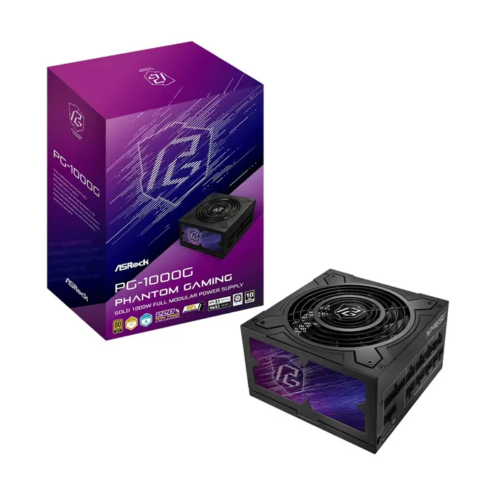 Napajanje ASRock PHANTOM GAMING 1000W 80 Plus Gold