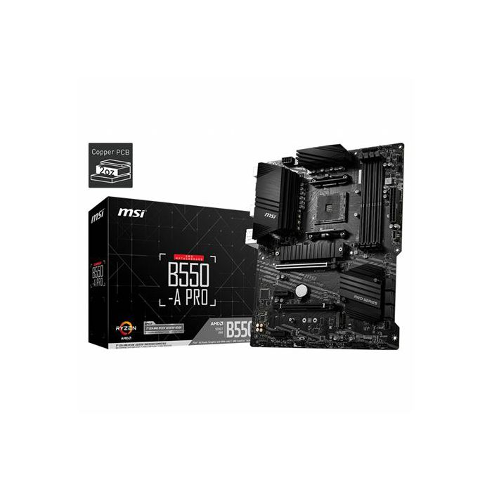 Matična MSI B550-A PRO, 4xDDR4, S.AM4