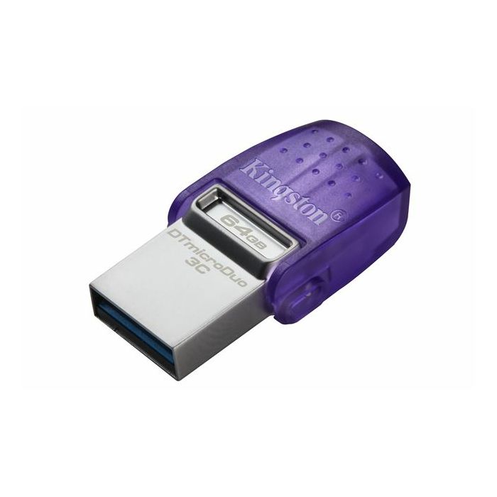 Kingston 64GB DataTraveler microDuo 3C 200MB/s dual USB-A + USB-C