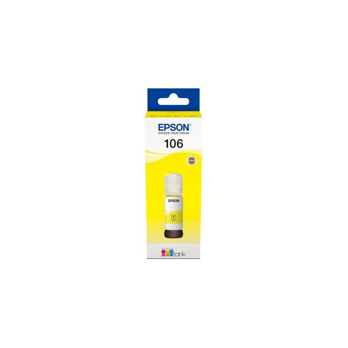 Tinta EPSON EcoTank/ITS 106 yellow