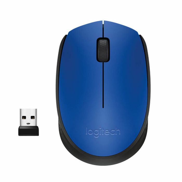 Miš LOGITECH M171, optički, bežični, plavi