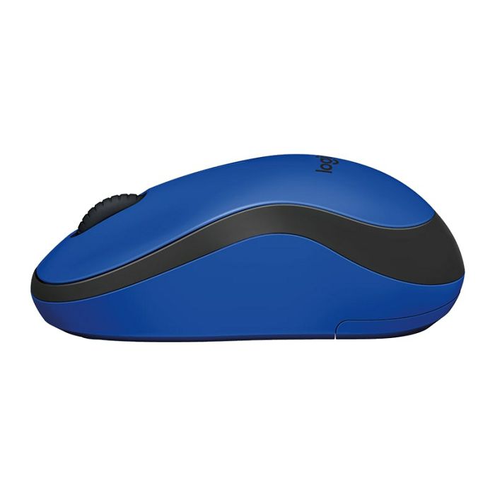 Miš LOGITECH M220 Silent, optički, bežični, plavi, USB