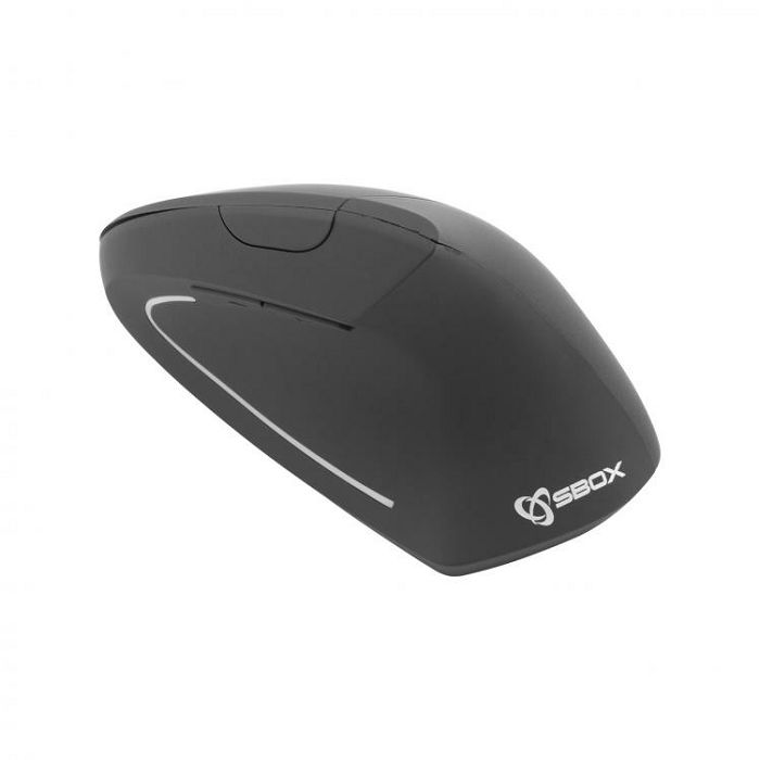 SBOX vertikalni bežični miš VM-065W crni