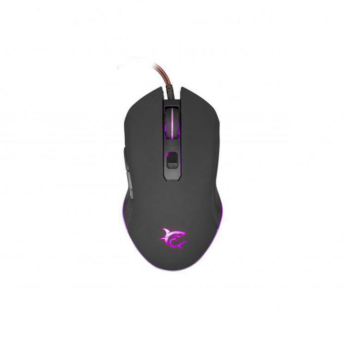 WHITE SHARK gaming miš CYRUS crni 3200dpi