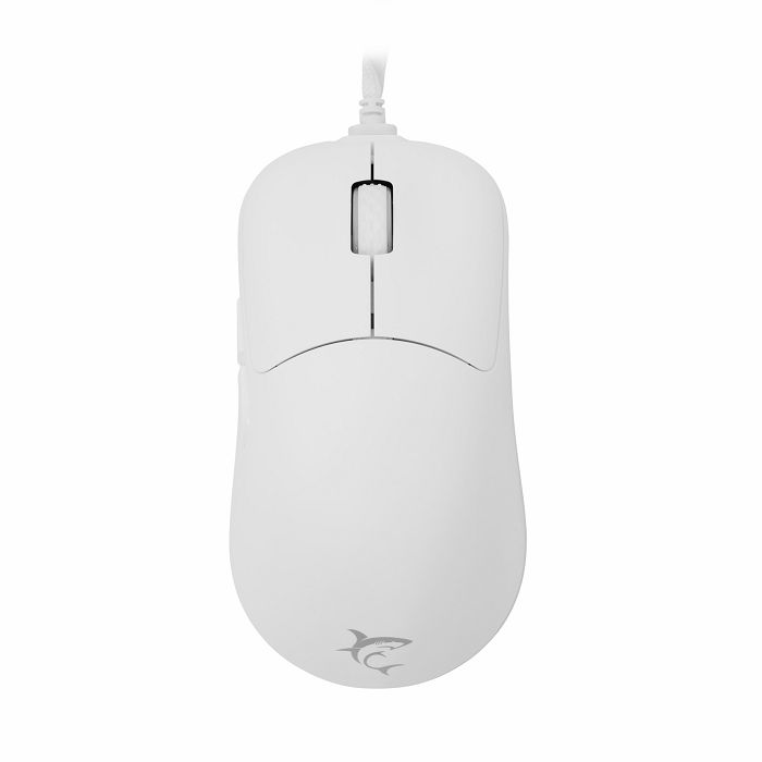 WHITE SHARK gaming miš GM-5014 GRAPHENE bijeli 12.400dpi