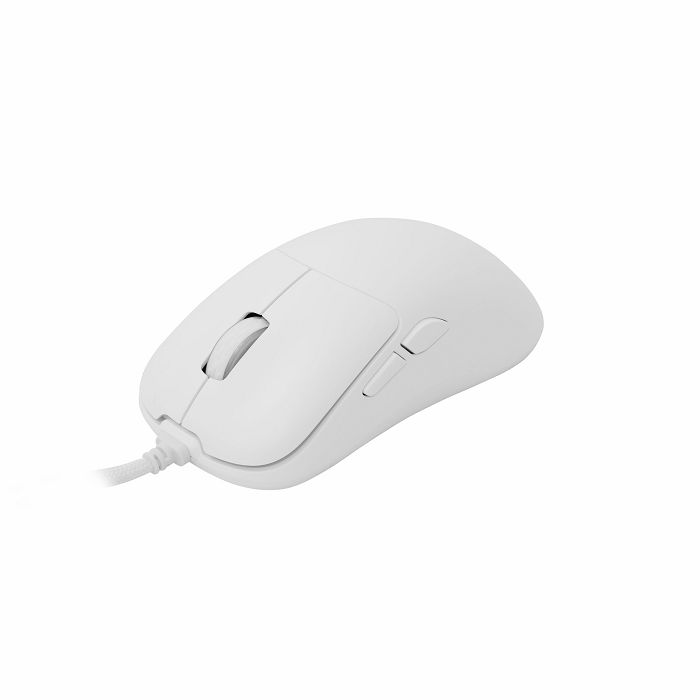 WHITE SHARK gaming miš GM-5014 GRAPHENE bijeli 12.400dpi