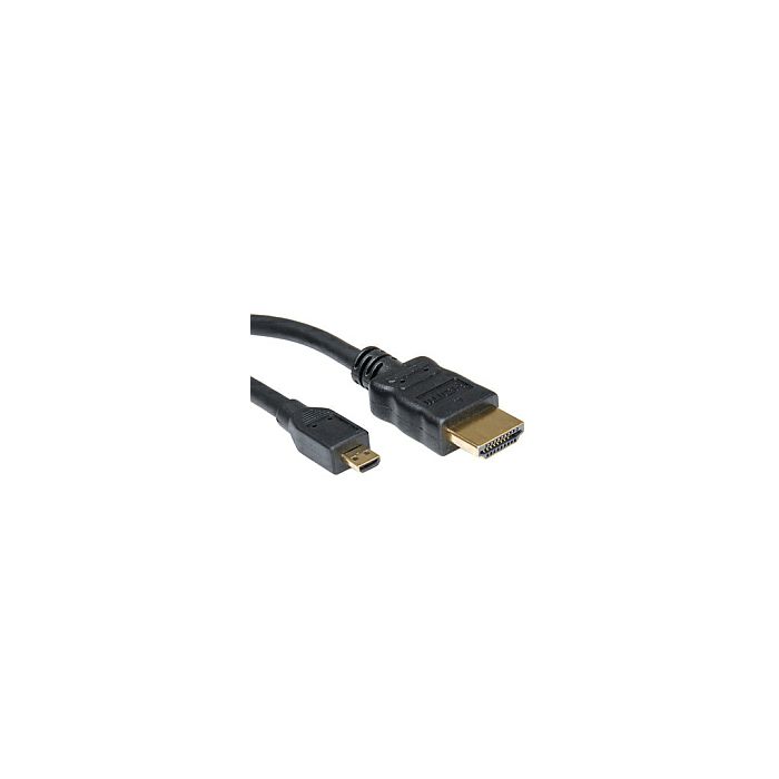 Roline HDMI kabel sa mrežom, TIP A (M) - TIP D (M) (micro), 2.0m