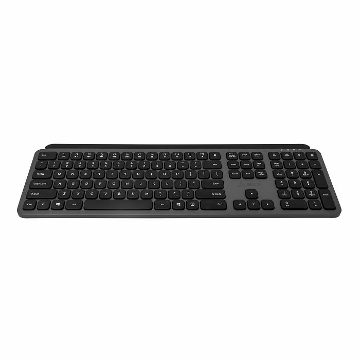 SBOX bežična tipkovnica WK-26 US crno/siva
