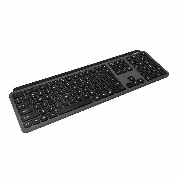 SBOX bežična tipkovnica WK-26 US crno/siva