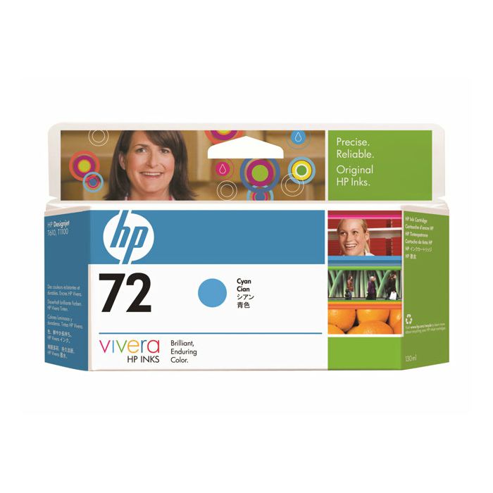 HP 72 ink cyan Vivera 130ml