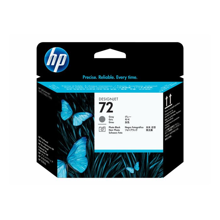 HP 72 Printhead grey and black Vivera