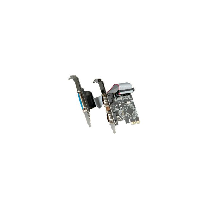 Roline VALUE PCIe kontroler 2×RS232/1×Parallel