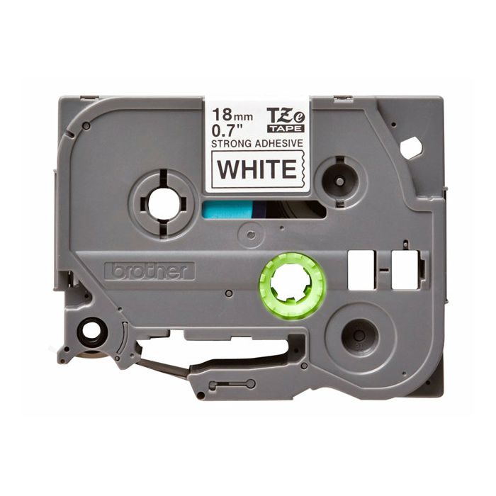 BROTHER TZES241 18mm BLACK ON WHITE ADH