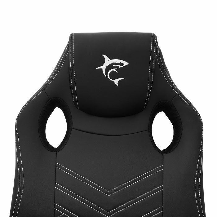 WHITE SHARK gaming stolica ZOLDER crna