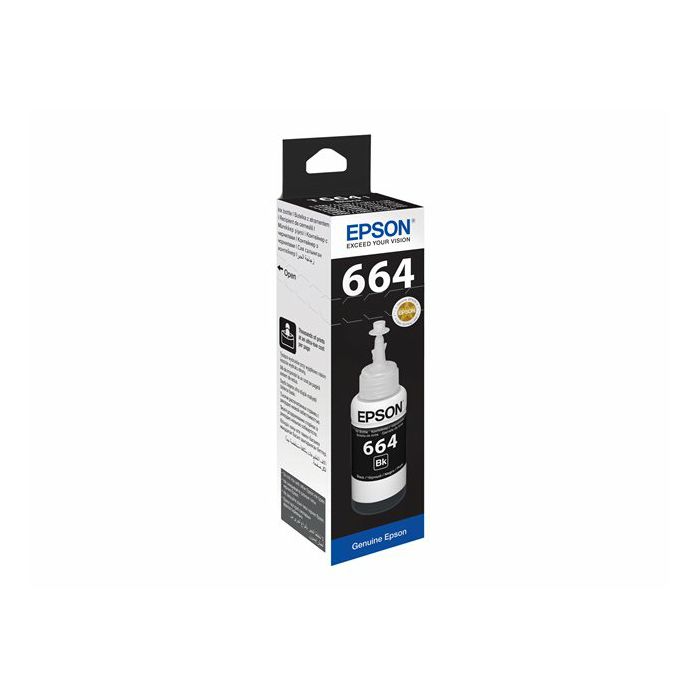 EPSON T6641 BLACK INK BOTTLE 70ML