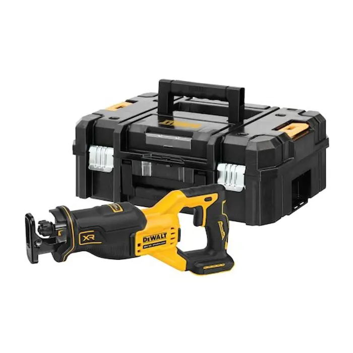 18V XR Brushless Sabre saw, stroke 28.6mm, cut 100mm.