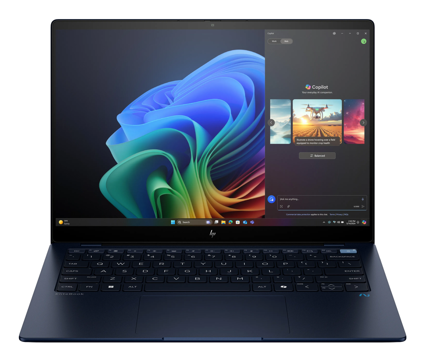 Laptop HP EliteBook Ultra G1q8 | Snapdragon X Plus / Qualcomm Snapdragon X Plus series / RAM 16 GB / 512GB SSD / 14,0″ 2.2K
