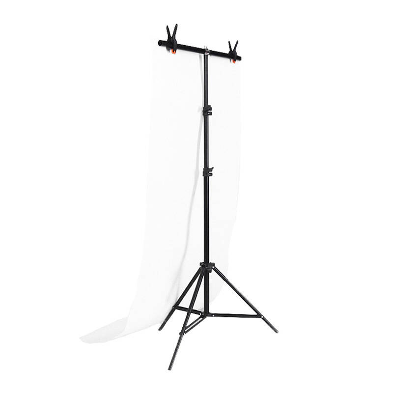 Photo studio background support Puluz 70x200cm + Backdrops 2 pcs DCA0976