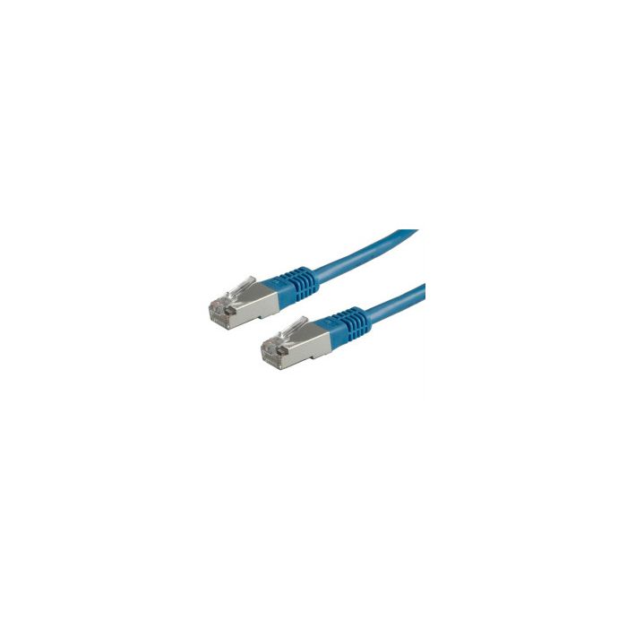 Roline VALUE S/FTP (PiMF) mrežni kabel oklopljeni Cat.6, 5.0m, plavi