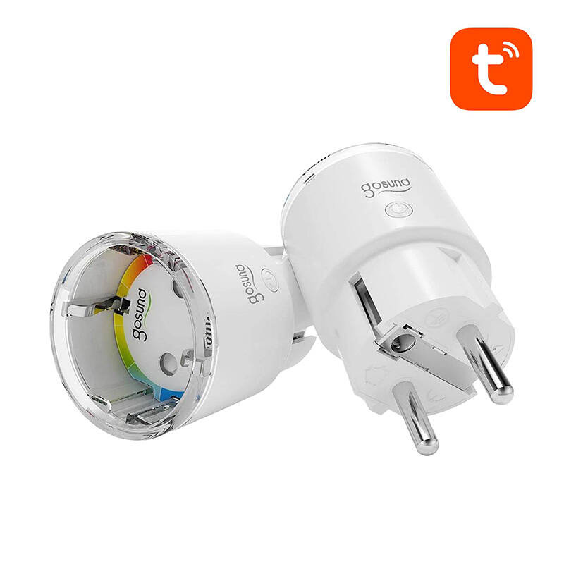 Gosund EP2 WiFi smart socket, 2 pieces (two-pack) 10A Tuya