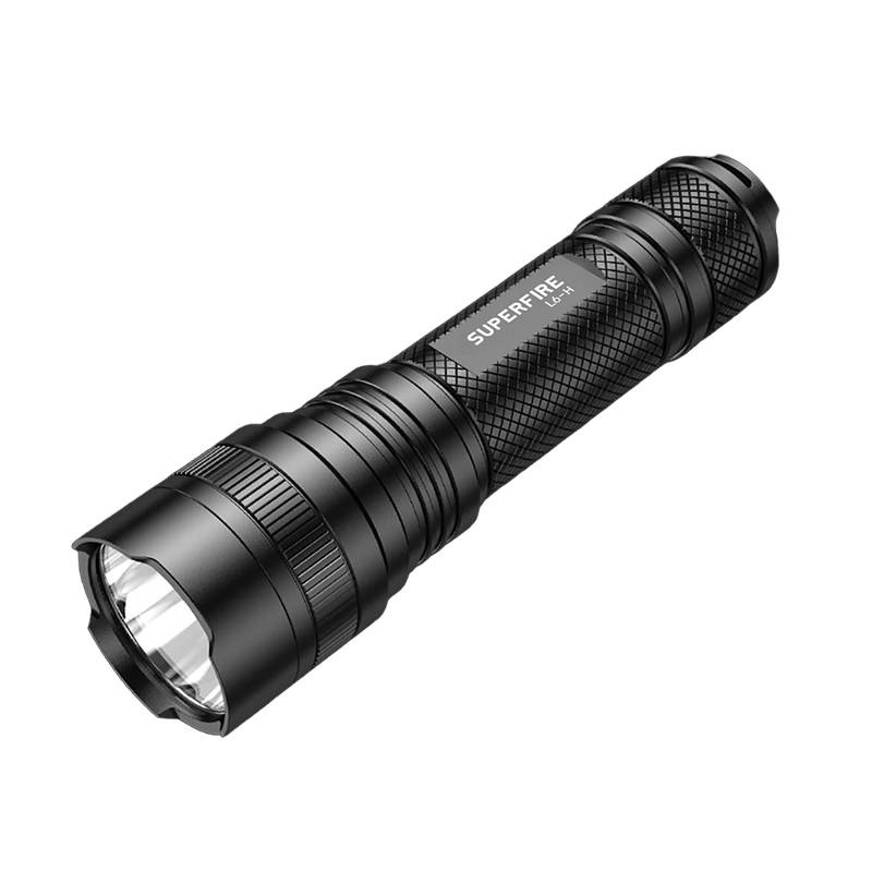 Superfire L6-H flashlight, 900 lm, 15W, USB-C, 5 modes