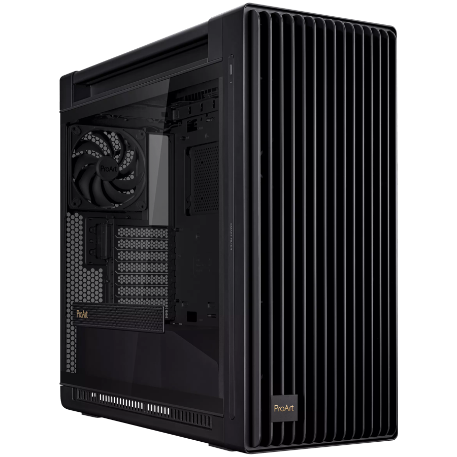ASUS ProArt PA602 E-ATX Kućište, 420 mm radiator support, one 140 mm and two 200mm pre-i