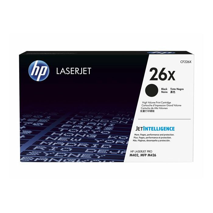 HP 26X Original Toner Cartridge black HY