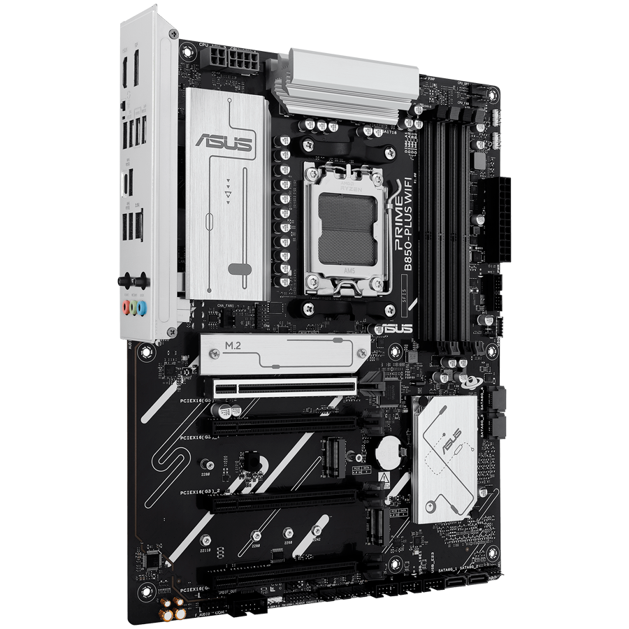 ASUS PRIME B850-PLUS WIFI AM5 ATX osnovna ploča - AMD B850, 4xDDR5, 3xM.2, 4xSATA, 2.5Gb LAN, WiFi 6E, BT, 1xDP, 1xHDMI - 90MB1L80-M0EAY0-A