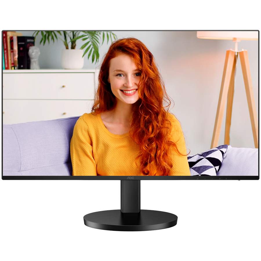 AOC 27B3CF2 monitor - 68.6cm (27"), FHD (1920 x 1080), IPS, 100Hz, 4ms (GtG), Adaptive Sync, USB razdelilnik, 1x HDMI 1.4, 1x USB-C (PD 65W, DP alt način) - 27B3CF2-A