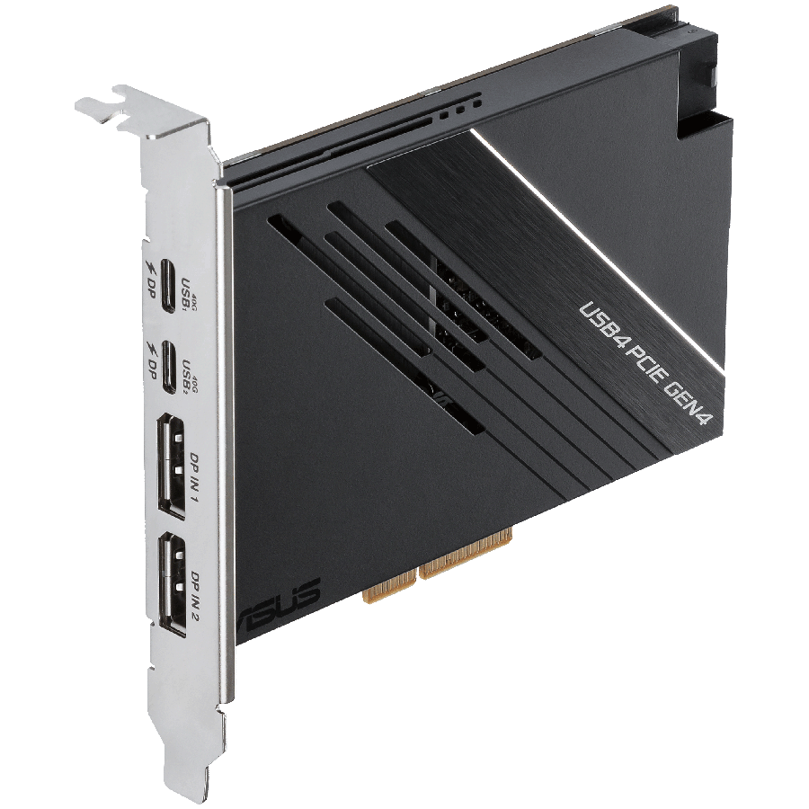 ASUS USB4 PCIe Gen4 kartica, dvojni USB4 (USB-C) port, DP 1.4, PCIe 4.0 x4 vmesnik - 90MC0CE0-M0EAY0