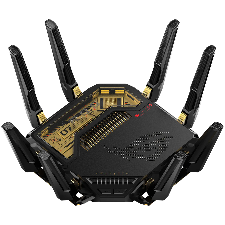 ASUS GT-BE98 Edition 20 BE25000 Quad-Band WiFi 7 (802.11be) usmerjevalnik, AiMesh kompatibilen - 90I