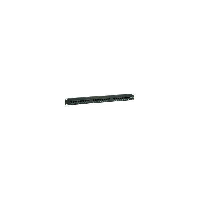Roline VALUE Cat.5e/Class D 19" Patch Panel 24-porta UTP, crni