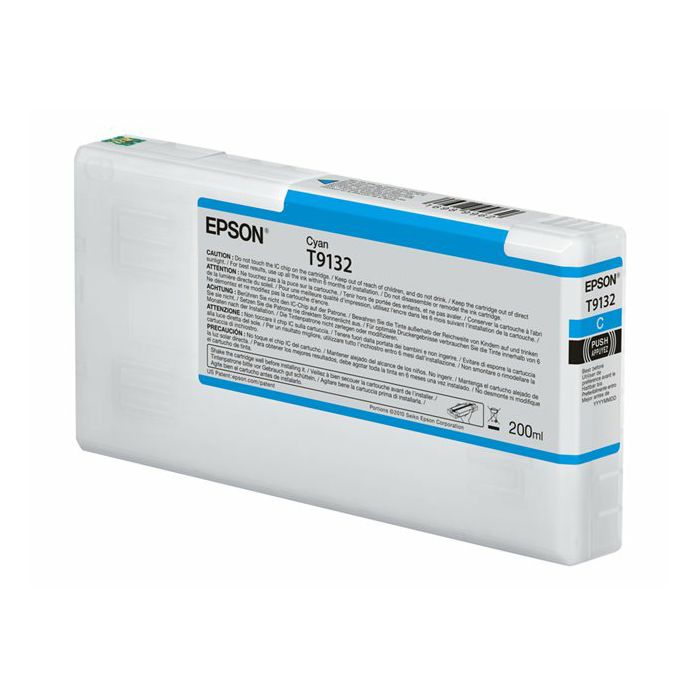 EPSON T9132 Cyan Ink Cartridge 200ml