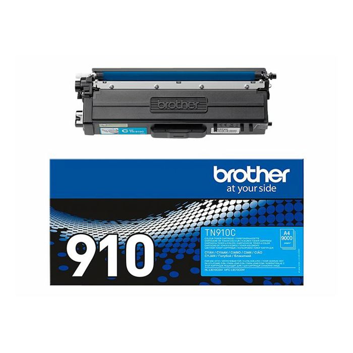 BROTHER TN910C Toner Cartridge Cyan HC
