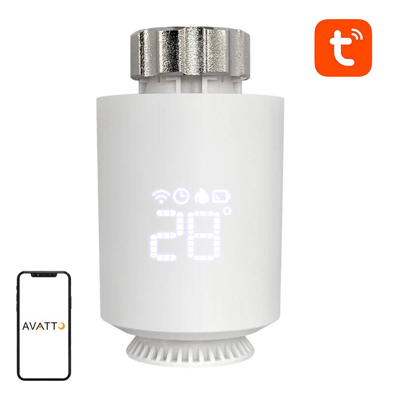 Smart Thermostat Radiator Valve Avatto TRV06 Zigbee 3.0 TUYA