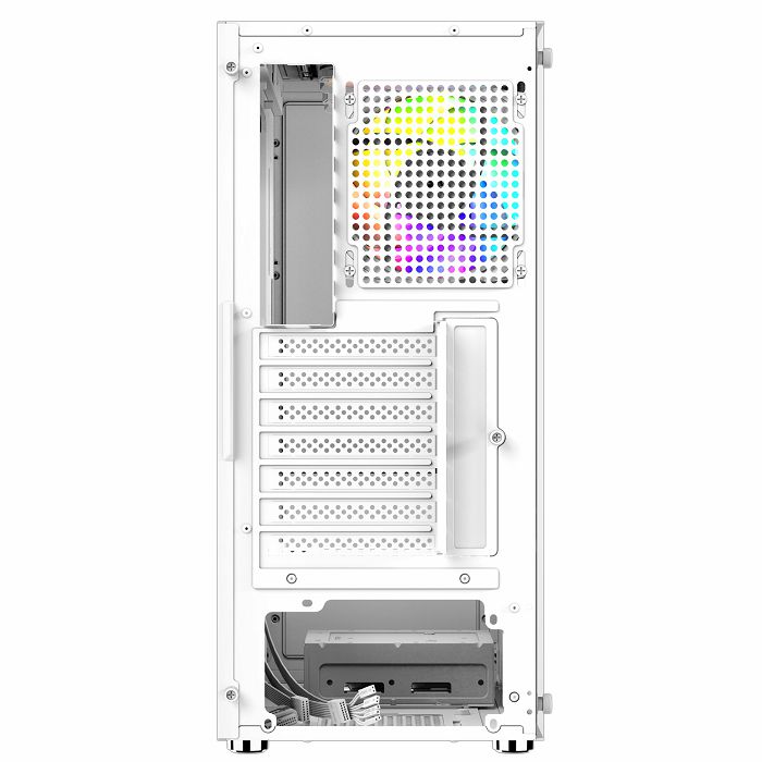 BIT FORCE Mid Tower Bijelo ARGB Gaming PC kućište SWAN ARGB-4