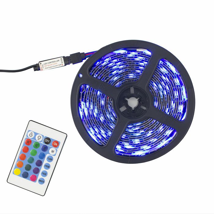 WHITE SHARK RGB LED traka uz daljinski upravljač HELIOS-3