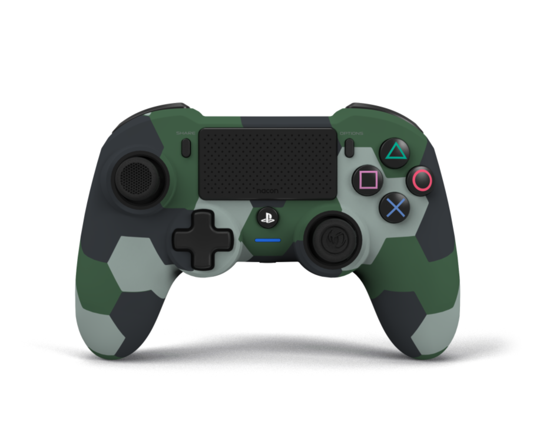 NACON PS4 ASYMMETRIC WIRELESS CONTROLLER GREEN CAMO