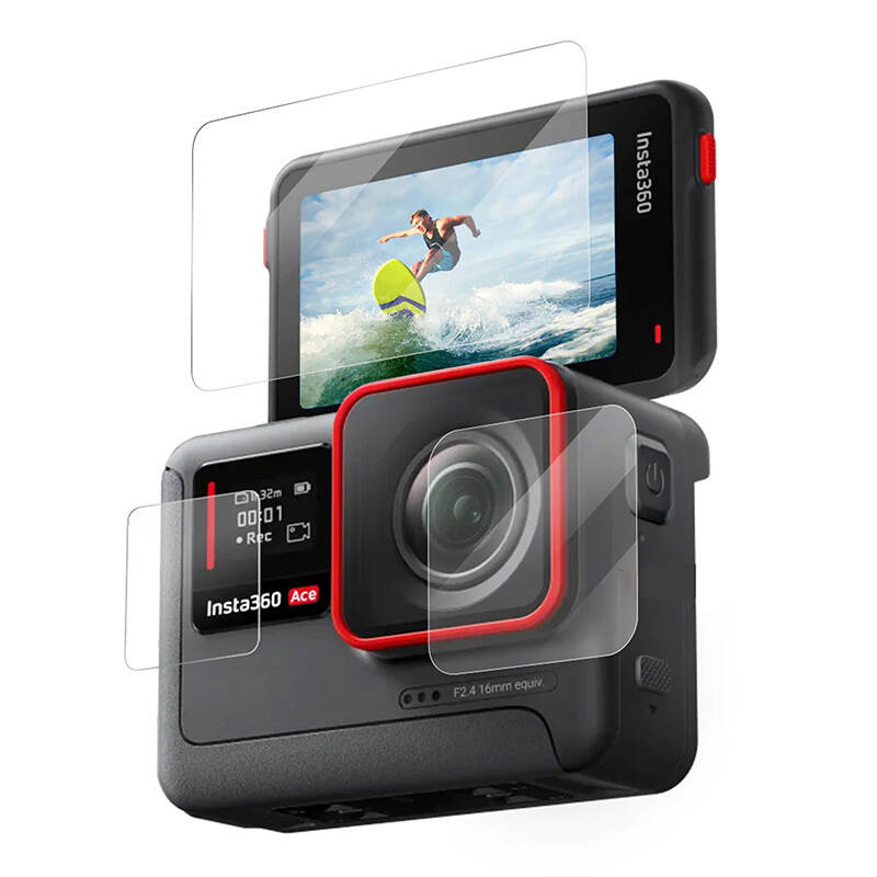 TELESIN tempered glass for Insta360 Ace Pro / Ace camera